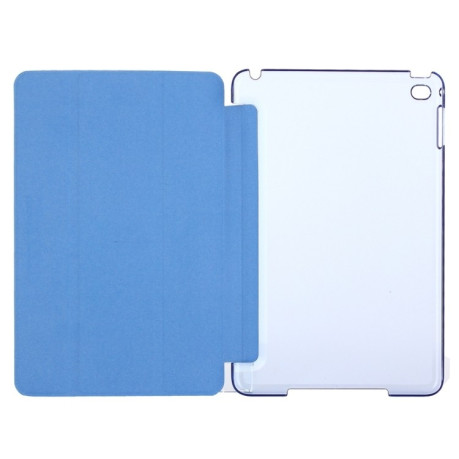 Чехол-книжка Three-Folding Holder для iPad mini 4 - синий