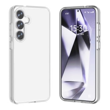 Протиударний чохол Terminator Style Glitter для Samsung Galaxy S25+ 5G - прозорий