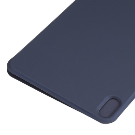 Магнитный чехол-книжка Ultra-thin Non-buckle на iPad mini 6 - темно-синий