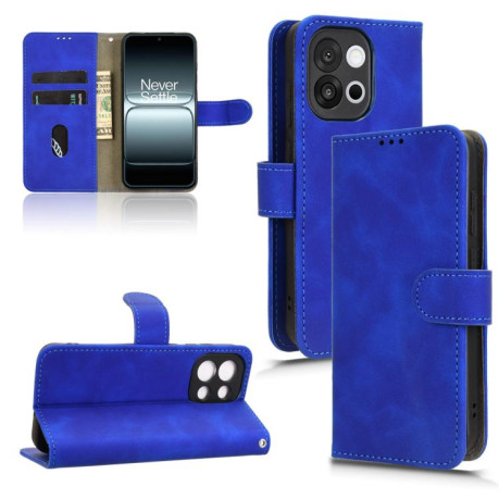 Чехол-книжка Retro Skin Feel Business Magnetic на OnePlus 13T - синий