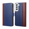 Чехол-книжка Ostrich Texture для Samsung Galaxy S22 Plus 5G - синий