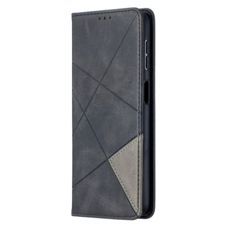 Чохол-книжка Rhombus Texture на Samsung Galaxy A32 5G-чорний