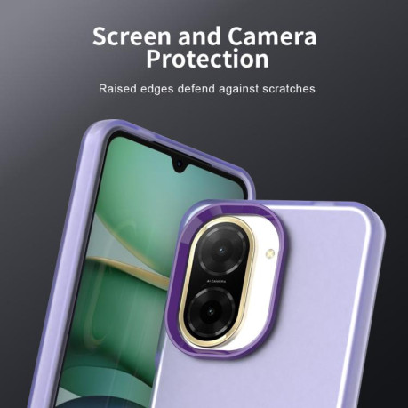 Противоударный чехол Candy Series для Xiaomi Redmi A5 4G 171.7mm / Xiaomi Poco C71 - фиолетовый