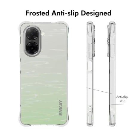 Силиконовый прозрачный чехол ENKAY Clear на Xiaomi Redmi A5 4G 173.3mm