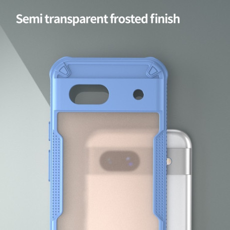 Протиударний чохол Armor Glaze PC Hybrid для Google Pixel 8a - синій