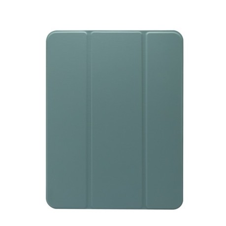 Чохол-книжка 3-folding Electric Pressed для iPad Air 4  10.9 (2020)/Pro 11 (2018)/Pro 11 (2020)/Pro 11 (2021) - темно-зелений