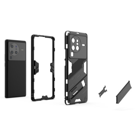 Чохол протиударний Punk Armor для Vivo X80 Pro - чорний
