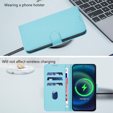 Чохол-книжка Skin Feel S-type  для Samsung Galaxy A26 5G - блакитний