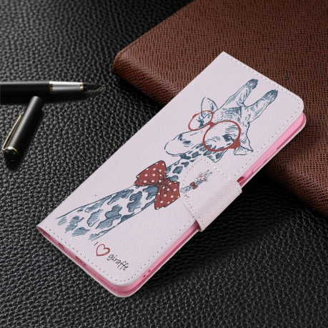 Чохол-гаманець Colored Drawing Pattern для Samsung Galaxy A03s - Deer