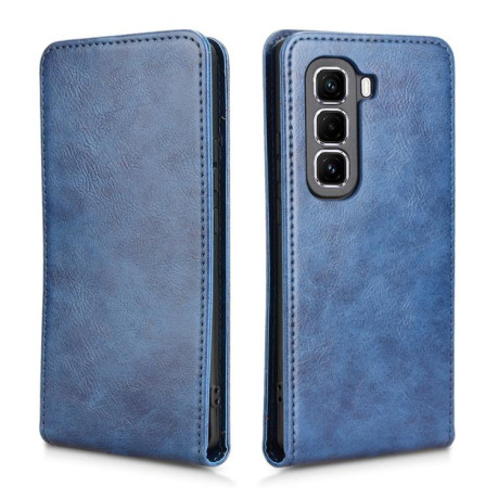 Чехол Magnetic Vertical Flip Leather для Infinix Hot 50 Pro 4G - синий