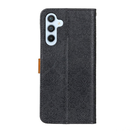 Чохол-книжка European Floral  для Samsung Galaxy A56 5G - чорний