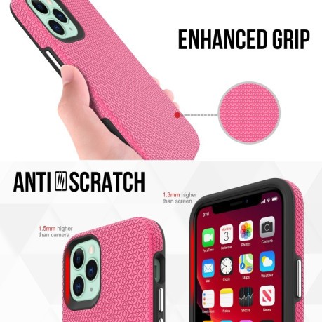 Чохол протиударний Triangle Armor на iPhone 12 Mini - рожевий