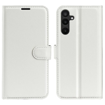 Чохол-книжка Litchi Texture Horizontal Flip Leather на Samsung Galaxy M16 / F16 - білий