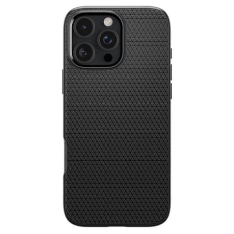 Оригинальный чехол Spigen Liquid Air на iPhone 16 Pro - Black