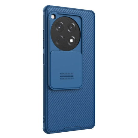 Ударозащитный чехол NILLKIN CamShield Pro на OnePlus Ace 3 / 12R - синий