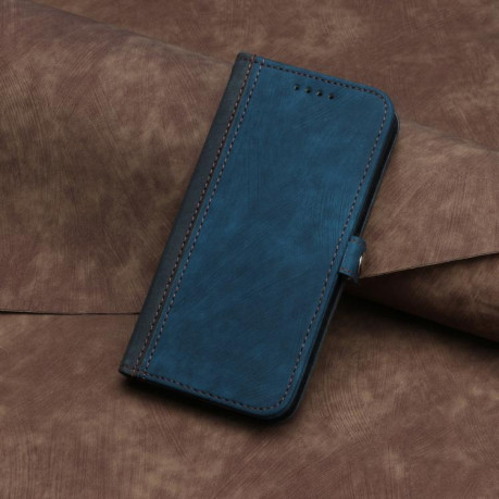 Чохол-книжка Buckle Double Fold Hand Strap Leather Samsung Galaxy F16 5G / M16 5G - синій
