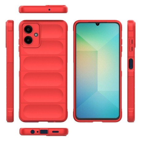 Силіконовий чохол Magic Flannel для Samsung Galaxy A06 4G - червоний