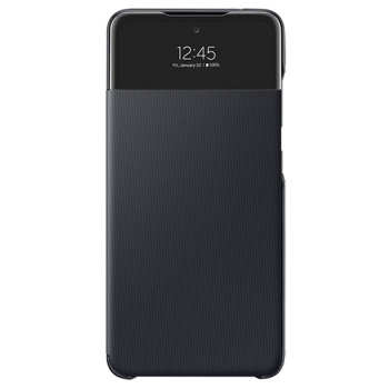 Оригинальный чехол-книжка Samsung S View Wallet для Samsung Galaxy A72 - черный