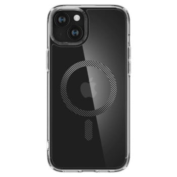 Оригинальный чехол Spigen Ultra Hybrid (Magsafe) для iPhone 15 - Carbon Fiber