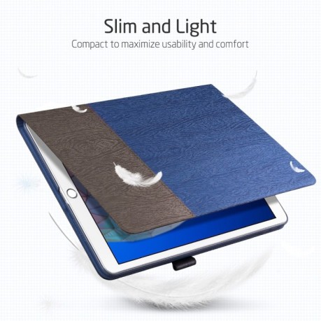 Чехол- книжка ESR Simplicity Series Folio Knight на iPad Air 2019 10.5-синий