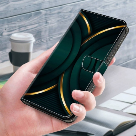 Чехол-книжка Crystal 3D Shockproof Protective Leather для Samsung Galaxy A15 - Outline