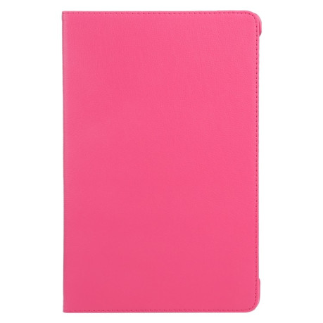 Чохол-книжка 360 Degree Rotation Litchi для iPad Pro 11 2024 - пурпурно-червоний