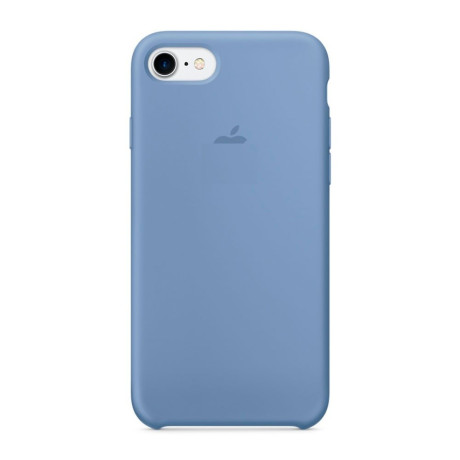 Силиконовый чехол Silicone Case Azure для iPhone 8/7