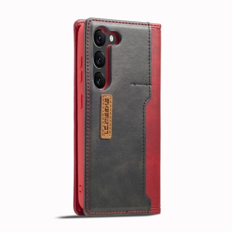 Чехол-книжка LC.IMEEKE LC-001 Series для Samsung Galaxy S23+ 5G - красный