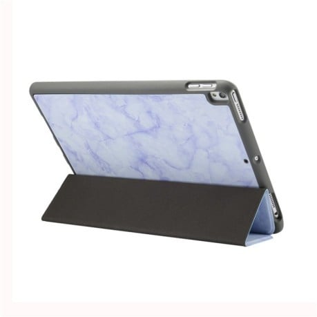 Противоударный чехол EsCase Marble Texture на iPad Air 2019 /Pro10.5-фиолетовый