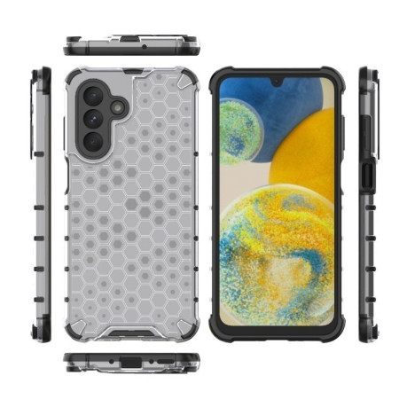 Противоударный чехол Honeycomb на Samsung Galaxy A26 5G - белый