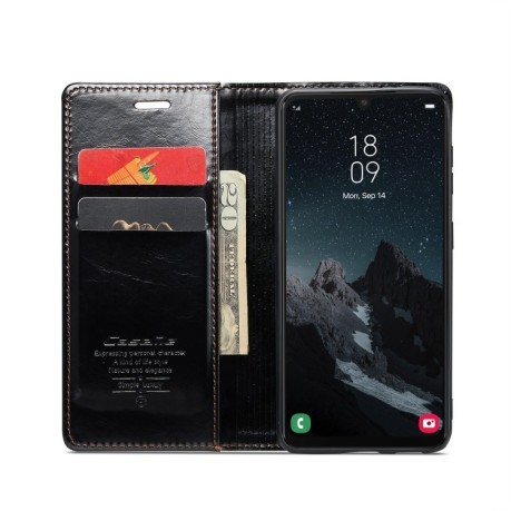 Чехол-книжка CaseMe 003 Series на Samsung Galaxy A34 5G - черный