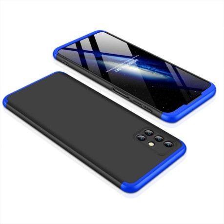 Протиударний чохол GKK Three Stage Splicing Samsung Galaxy M31s - чорно-синій
