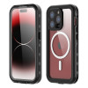 Противоударный чехол RedPepper IP68 Waterproof MagSafe для iPhone 15 Pro Max - черный
