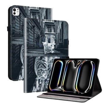 Чехол- книжка Crystal Texture Painted Leather Smart Tablet Case для iPad Pro 11 2024 - разноцветній