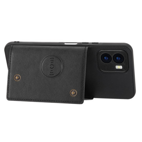 Чохол протиударний Double Buckle для Vivo Y15s - чорний
