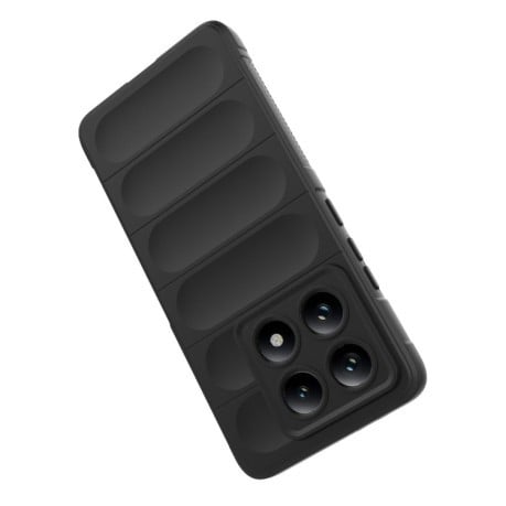 Силіконовий чохол Magic Flannel для Xiaomi 14T Pro 5G Global - сірий