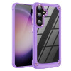 Противоударный чехол Lens Protection на Samsung Galaxy S25 5G - фиолетовый