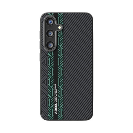 Ультратонкий чохол ABEEL 6D Micro Relief MagSafe Magnetic на Samsung Galaxy S25+ 5G - зелений