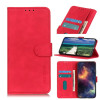 Чехол-книжка KHAZNEH Retro Texture для Samsung Galaxy M14 5G - красный