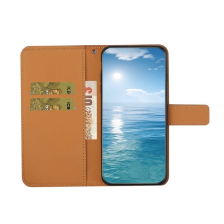 Чехол-книжка Ethnic Style на Tecno Spark 30C — коричневый