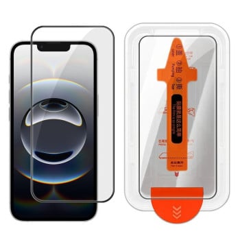 Захисне скло Easy Install Box Dust-Free Clear Screen-printed HD з боксом на встановлення для iPhone 17e / 16e