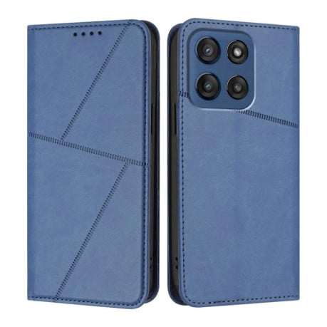 Чохол-книжка Strong Magnetic Frosted на Motorola Edge 60 - синій