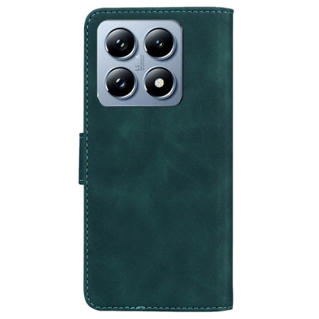 Чохол-книжка Pure Color Magnetic для Xiaomi 14T Pro - зелений