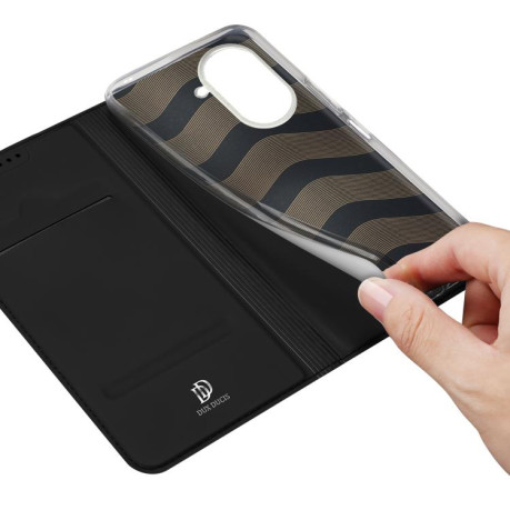 Чохол-книжка DUX DUCIS Skin Pro Series Flip Leather для Xiaomi Redmi A5 4G 171.7mm / Poco C71 - чорний