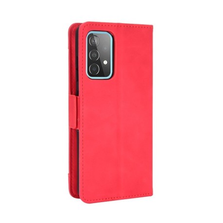 Чехол-книжка Skin Feel Calf на Samsung Galaxy A72 - красный