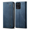 Чохол книжка Denim Texture Casual Style на Xiaomi Poco X5 Pro 5G / Redmi Note 12 Pro - синій