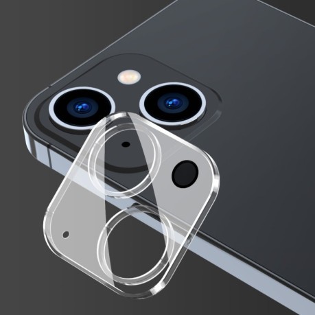 Защитное стекло на камеру ENKAY Hat-Prince 9H для iPhone 15 / 15 Plus-прозрачное