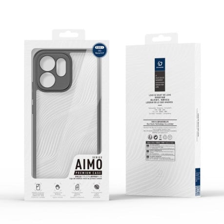 Чехол DUX DUCIS Aimo Series гибрид на OPPO Reno14 F 5G - черный