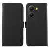 Шкіряний чохол-книжка ABEEL Genuine Leather RFID для Xiaomi Poco X7 Pro - чорний