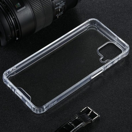 Противоударный чехол Four-corner для Samsung Galaxy A12/M12 - прозрачный